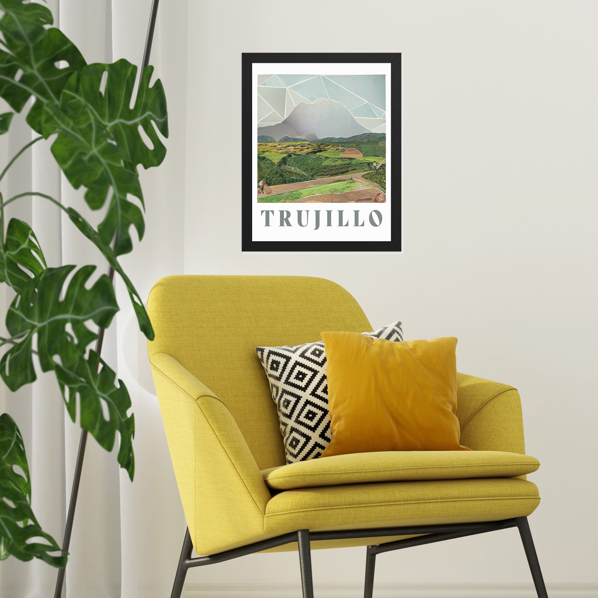 trujilo framed poster print