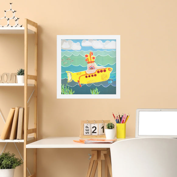 yellow submarine print