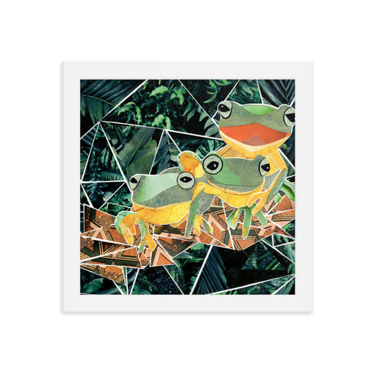 froggies framed print